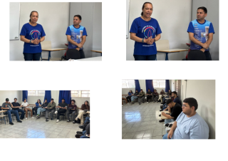 Palestra com membros da Pastoral da Sobriedade